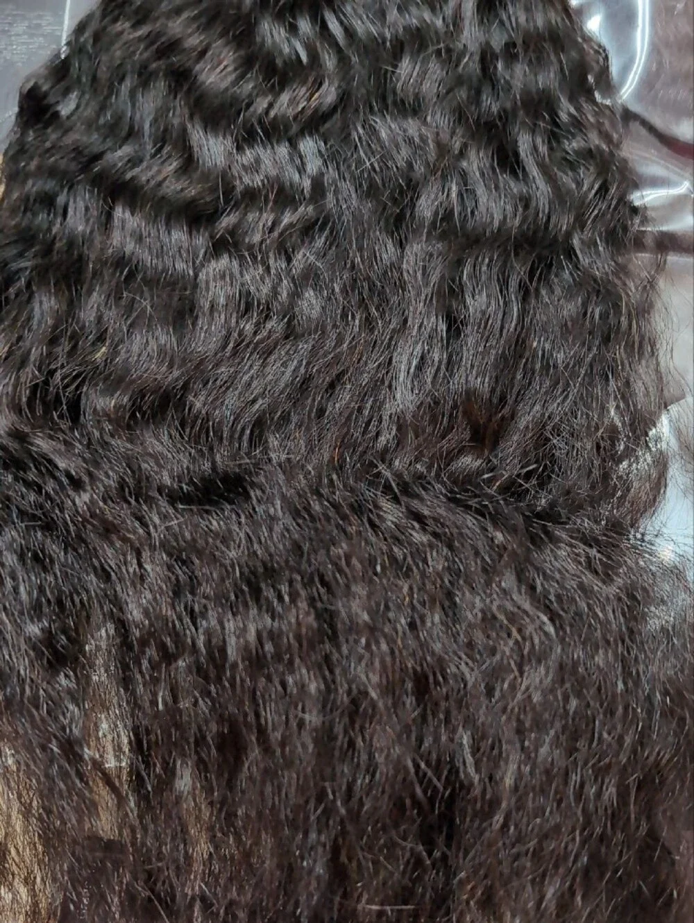 16 18 20 In 15a Raw Kinky Straight Yaki Hair Bundles Natural Black Human Hair